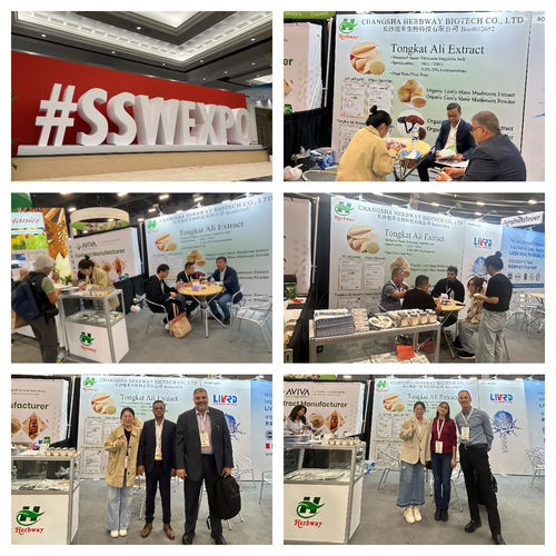 Latest company news about Het Herbway-team woonde SupplySide West 2024 bij.